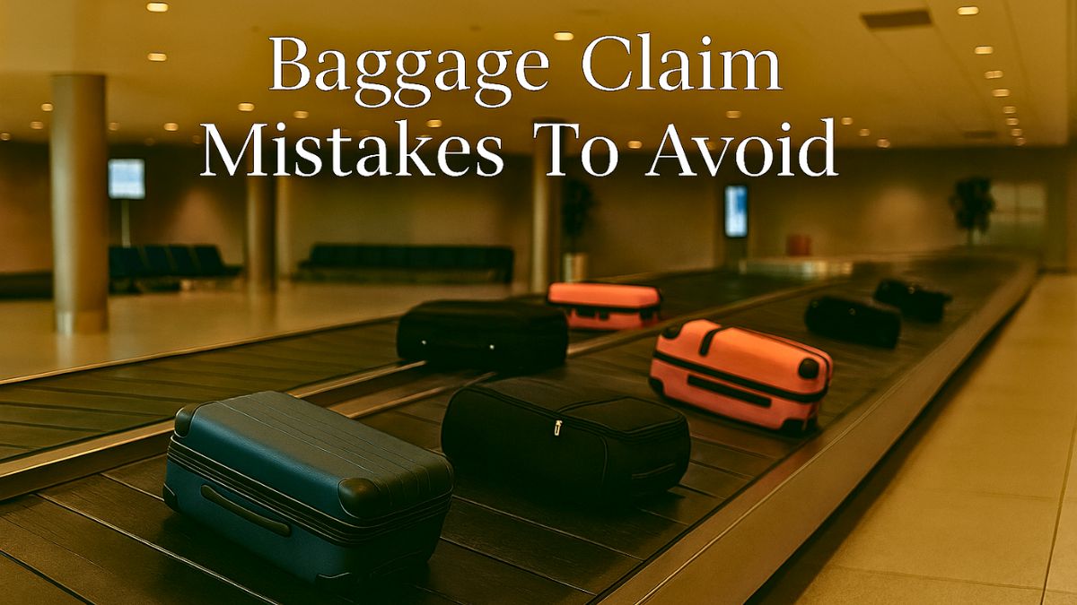 7 Things You Should Never Do At A Baggage Claim