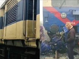 बिहार में टला बड़ा रेल हादसा, ट्रेन इंजन में टकराया ट्रैक्टर, 500 मीटर तक घसीटा