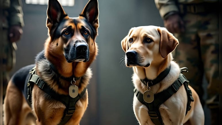 कितनी गहराई तक बारूद को सूंघ सकते हैं कुत्ते? सेना के साथ करते हैं ये काम