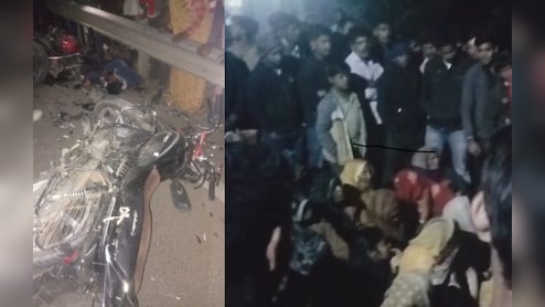 तेज रफ्तार ने फिर ली जान! दो बाइकों की भिड़ंत में चार युवकों की मौत, एक की हालत गंभीर