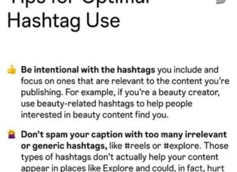 Instagram f&uuml;hrt neue Beschr&auml;nkungen f&uuml;r Hashtag Nutzung ein