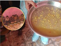 न दाल, न कोई सब्ज़ी... पोषण के नाम पर दिया जा रहा पानीदार भोजन, बड़वानी में मध्यान्ह भोजन योजना में धांधली