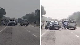 सांचौर में NH-68 पर बवाल, 2 गुटों में खूनी संघर्ष; हाईवे पर जा रही कई गाड़ियों में तोड़फोड़