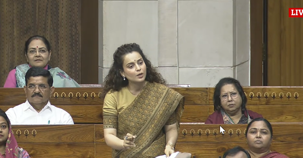 राहुल जी आपकी माता जी.. विदेशी महिला से माफी, कंगना के संसद में कांग्रेस पर ताबड़तोड़ हमले