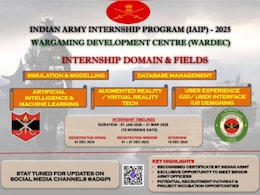 Indian Army WARDEC Internship 2025: Applications Open Till 7 December