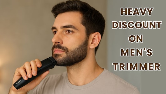 स्टाइलिश और स्मार्ट लुक के लिए Men's Trimmer पर पाएं भारी डिस्काउंट, Philips, Vega जैसे टॉप ब्रांड्स हैं शामिल