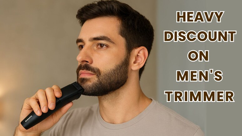 स्टाइलिश और स्मार्ट लुक के लिए Men's Trimmer पर पाएं भारी डिस्काउंट, Philips, Vega जैसे टॉप ब्रांड्स हैं शामिल