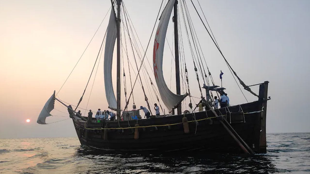 INSV Kaundinya: All About The Engine-Less Ship Set To Sail From India To Oman