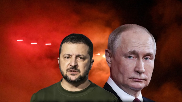 पुतिन ने जेलेंस्की को दिखाई 'तबाही वाली रात', मॉस्को एयरपोर्ट बंद करके रूस ने अंधेरे में मार गिराए 287 ड्रोन 