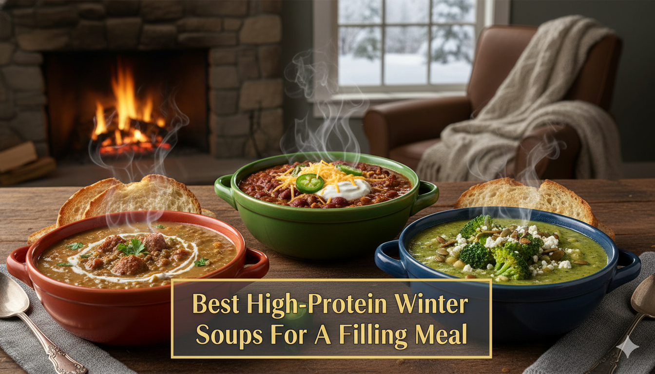 6 High-Protein Winter Soups For Dinner That Actually Fill You Up