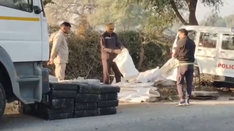 राजस्थान पुलिस की बड़ी कार्रवाई, 4 करोड़ का गांजा जब्त, ओडिशा से लाकर कई राज्यों में हो रही थी सप्लाई