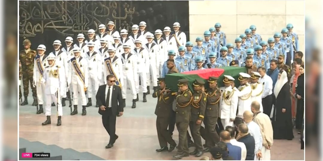 Highlights: Ex-Bangladesh PM Khaleda Zia Laid To Rest Next To Husband In Dhaka