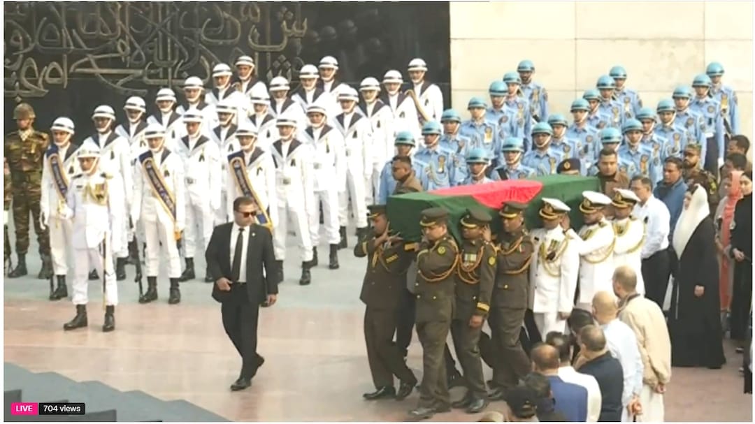 Highlights: Ex-Bangladesh PM Khaleda Zia Laid To Rest Next To Husband In Dhaka