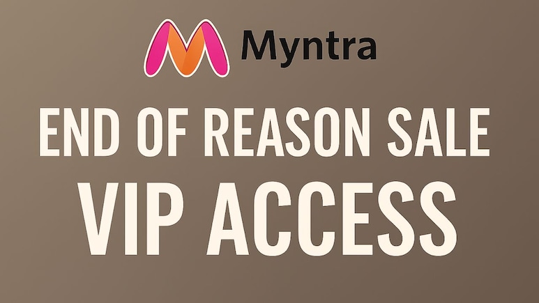 शुरू हुई Myntra EOR Sale, VIP Access के जरिए वेडिंग, विंटर और फेस्टिव सीजन में होगा धमाल ही धमाल