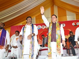 आंध्र प्रदेश के मदनपल्ली में अटल-मोदी सुशासन यात्रा में शामिल हुए सीएम पुष्कर सिंह धामी