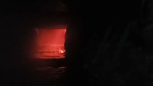 Fire Broke Out: आसमान में धुएं का गुबार... चंद्रहास एग्रोहब प्राइवेट लिमिटेड जिनिंग के गोडाउन में लगी भीषण आग, अफरा-तफरी का माहौल