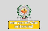 RSSB VDO Result: ग्राम विकास अधिकारी भर्ती परीक्षा 2025 का रिजल्ट जारी, देखे कटऑफ रिजल्ट