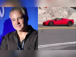 Video: Moment When Call Of Duty Creator's Ferrari Crashed, Burst Into Flames