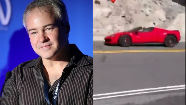 Video: Moment When Call Of Duty Creator's Ferrari Crashed, Burst Into Flames