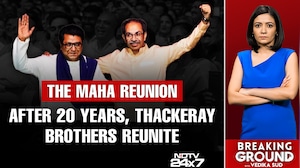 "Batenge Toh Katenge": Uddhav, Raj Thackeray Join Hands For Mumbai Civic Polls