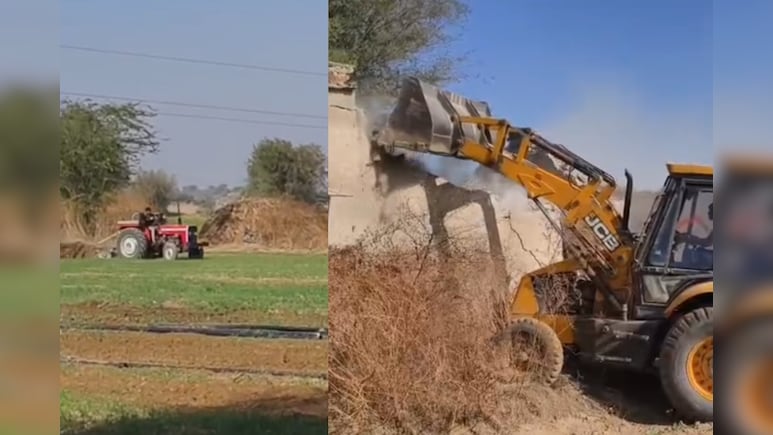 राजस्थान में गरजे बुलडोजर, दौड़े ट्रैक्टर! 400 बीघा भूमि में अतिक्रमण के खिलाफ प्रशासन का एक्शन