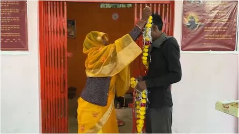 Love Story: इंस्टाग्राम के लाइक से मंदिर में शादी तक, 150 किलोमीटर दूर पहुंची प्रेमिका प्रेमी की हो गई