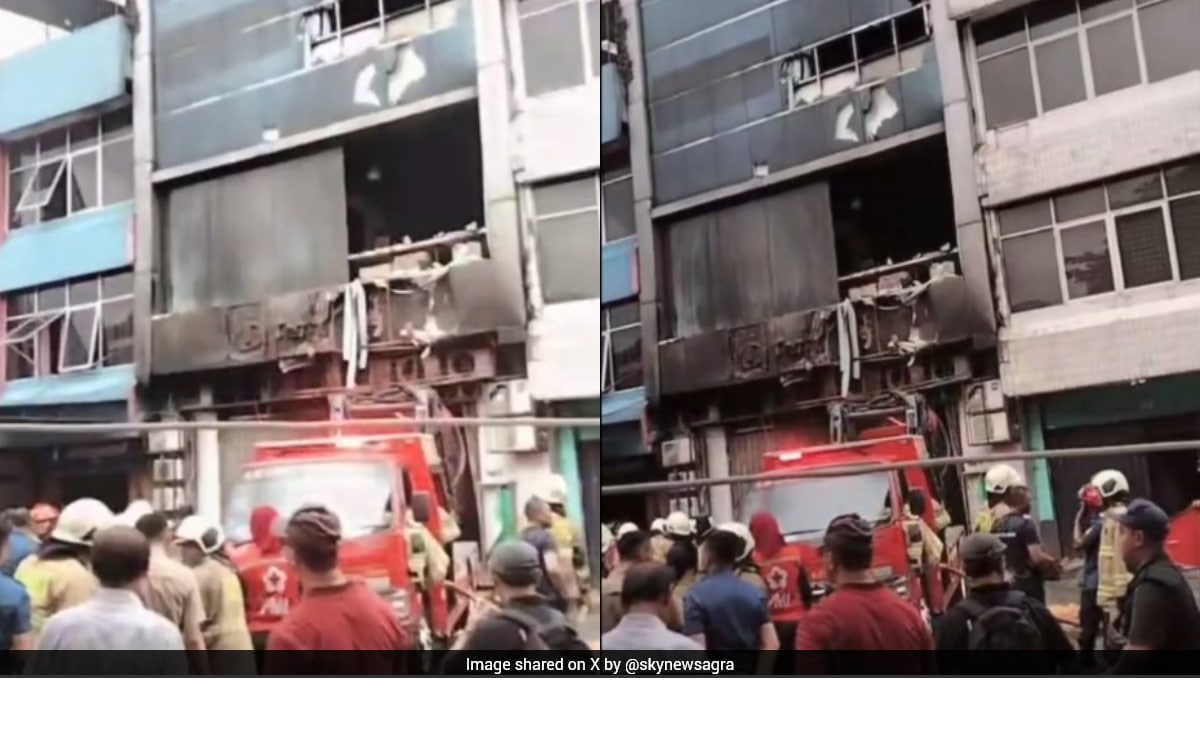 20 Killed In Fire In Seven-Story Building In Indonesia’s Capital Jakarta