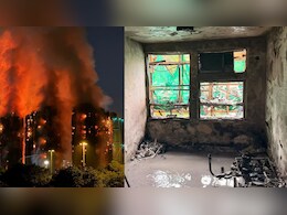 सब खाक! आग में जली हांगकांग बिल्डिंगों के अंदर कुछ भी नहीं बचा, देखिए तस्वीरें