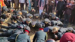 Army Chief Performs Push-Ups With Cadets at IMA Passing Out Parade