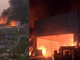 Fire Breaks Out At JCB Factory In Jaipur