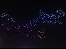 आसमान में भारत की नई उड़ान, नवी मुंबई एयरपोर्ट की लॉन्चिंग से पहले 1515 ड्रोन ने दिखाया जादू