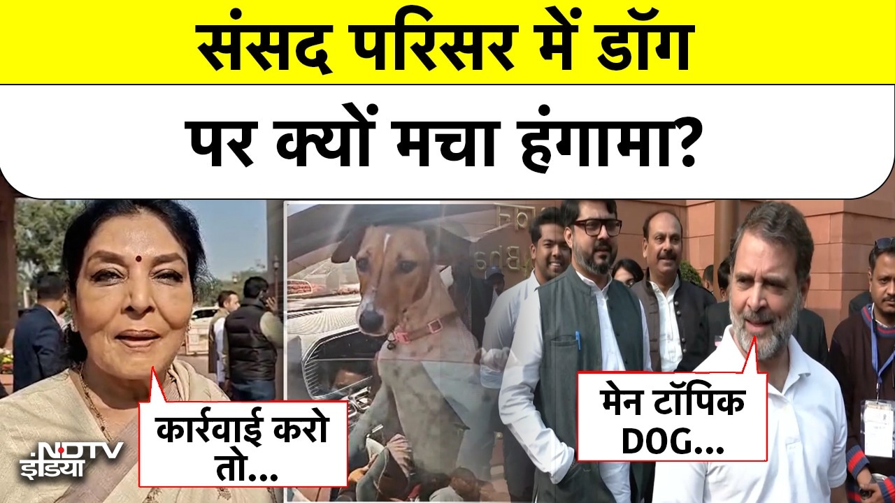 संसद परिसर में DOG पर क्यों मचा हंगामा?