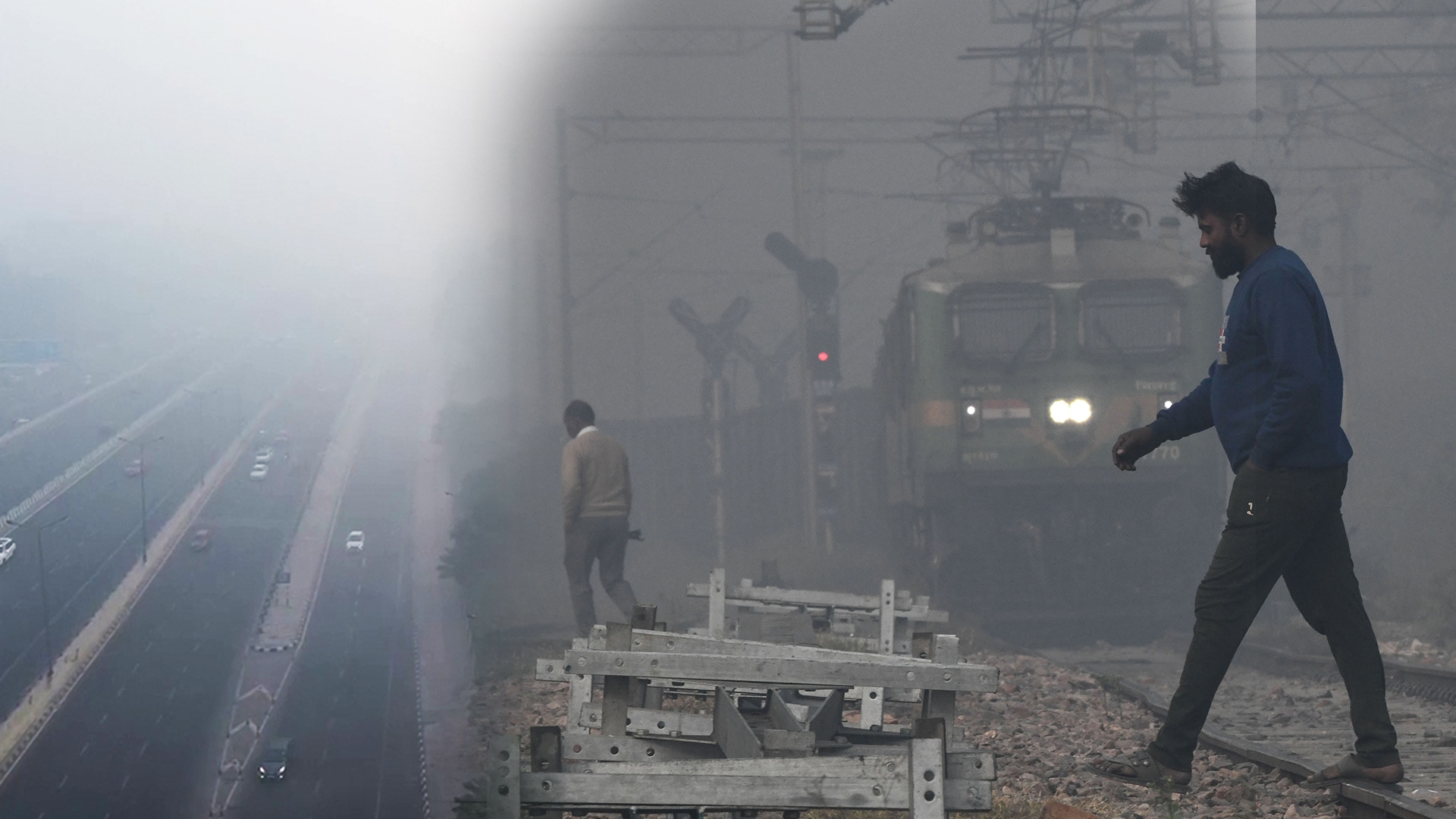 Video: Orange Alert Issued As Dense Fog Engulfs Delhi-NCR, Visibility Drops