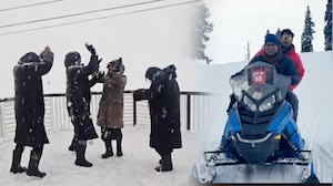 Gulmarg Turns Winter Wonderland After Fresh Snow