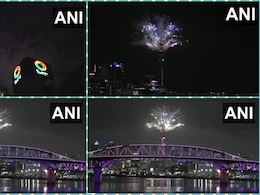 केक, ड्रिंक्स, म्यूजिक, पटाखे... इस देश में सबसे पहले मना नया साल, 2026 के स्वागत में झूमे लोग