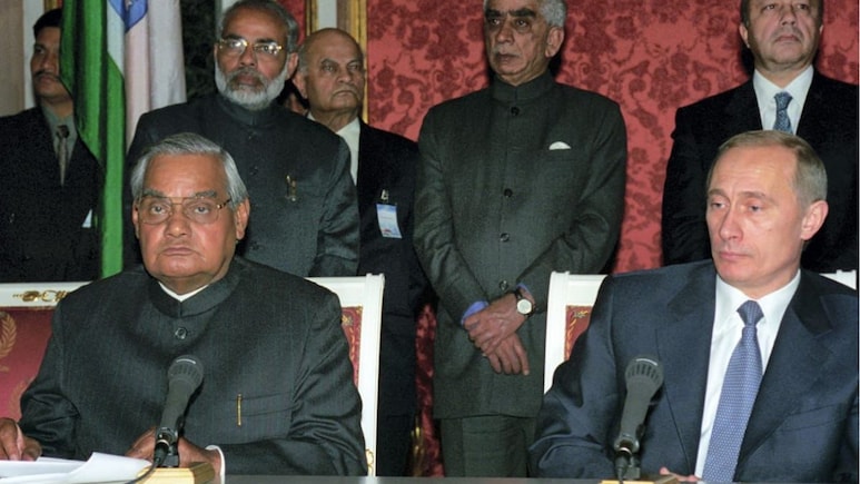 In PM Vajpayee's 2011 Russia Visit To Meet Putin, A Narendra Modi Cameo