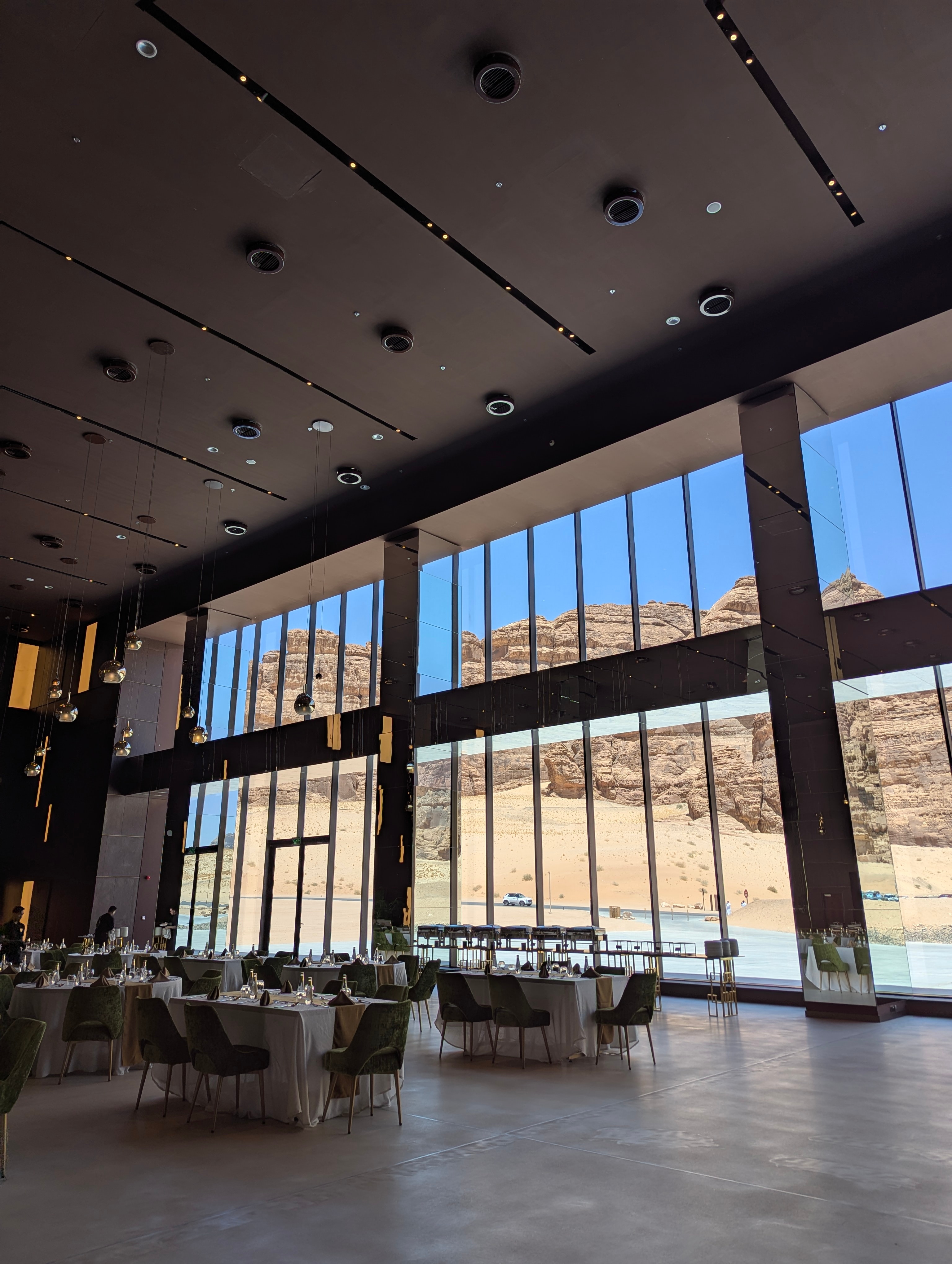 Inside Maraya. Photo: Author