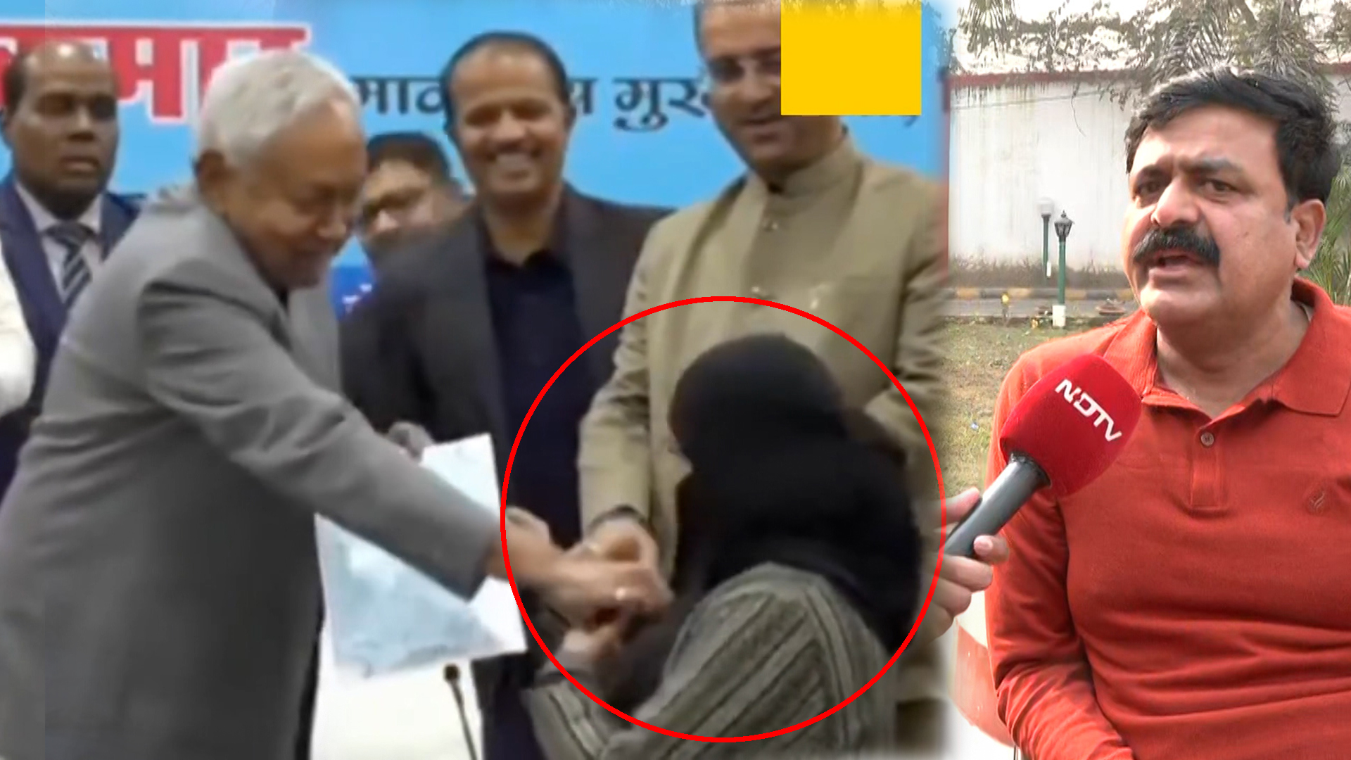 "Nitish Kumar Loves Children": JDU Leader On Him Pulling Down Doctor's Hijab