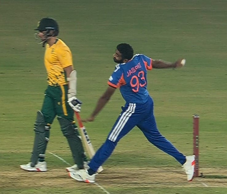 Umpire's No-Ball Blunder Hands Bumrah 100th T20I Wicket? Internet Divided