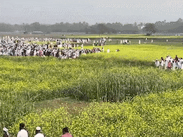 'हमें सवाब मिलेगा', हुमायूं कबीर के बाबरी वाले प्लॉट में जुमे की नमाज में उमड़ी हजारों की भीड़