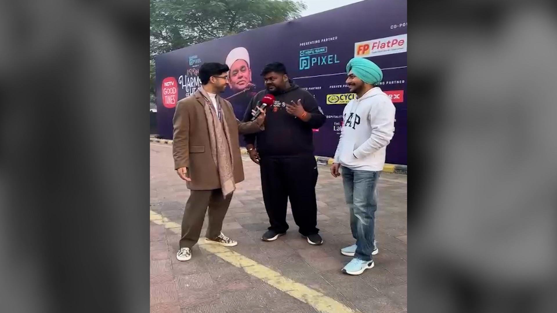 Fans Excited, Line Up At IGI Stadium Ahead Of AR Rahman's Delhi Concert