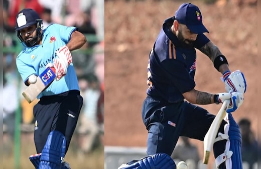 Vijay Hazare Trophy LIVE Updates: 9 छक्के, 18 चौके, रोहित शर्मा का तूफान, 155 रन बनाकर हुए आउट