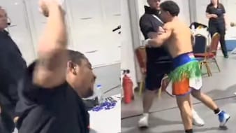 Video: USA Boxer Throws Bottle At India's Neeraj Goyat, Heated Confrontation