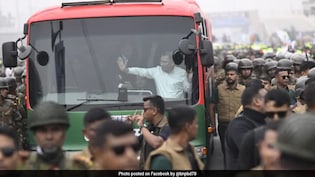 Tarique Rahman's 'Bulletproof' Entry In Dhaka, Lakhs Gather To Welcome Him