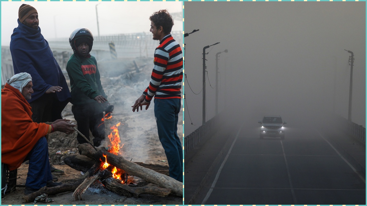 दिल्ली से यूपी तक कड़ाके की ठंड और कोहरे का डबल अटैक, रविवार के लिए रेड अलर्ट जरूर देख लें