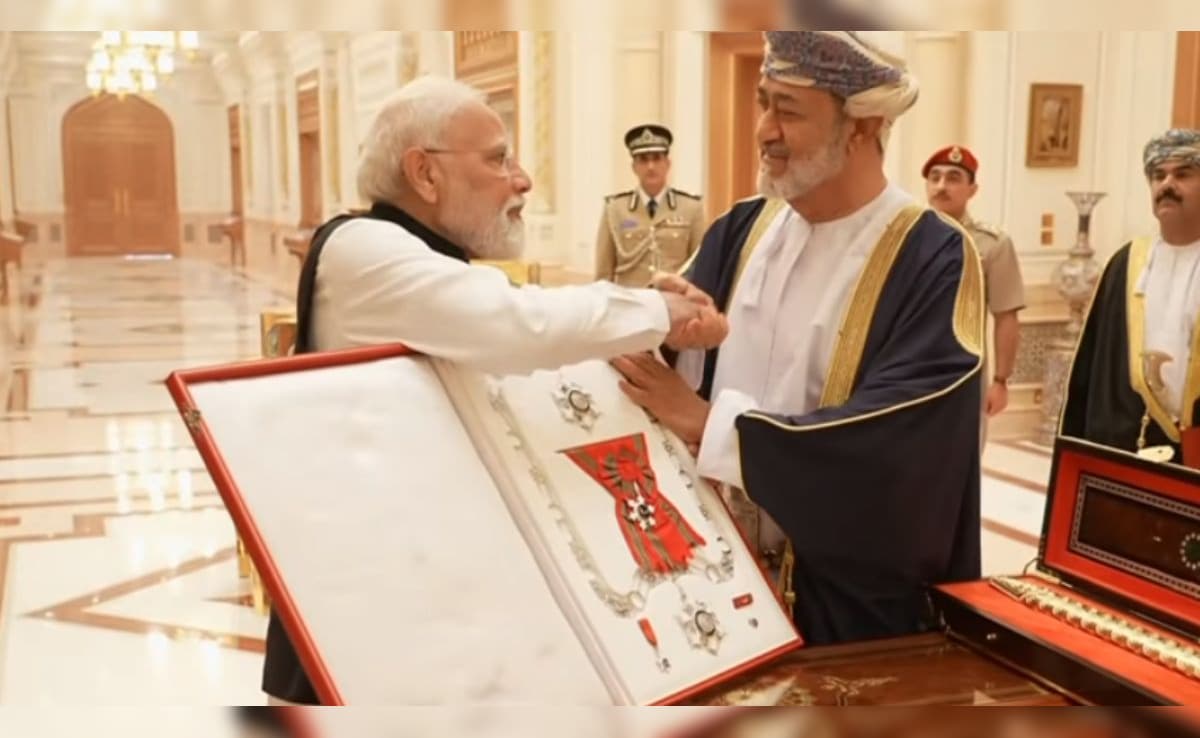 Day After Ethiopia's Top Honour, PM Modi Gets Oman's Highest Award