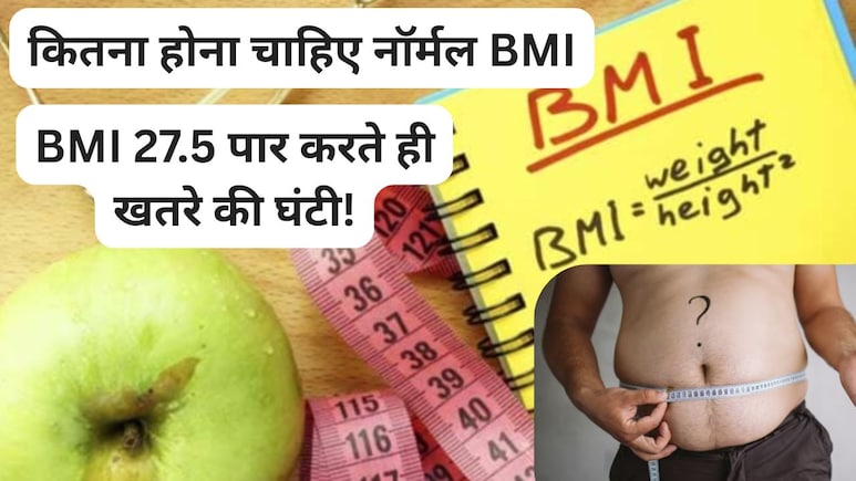 आपका BMI 27.5 से ऊपर है तो सावधान! 6 खतरनाक बीमारियों का रिस्क, डॉक्टर से जानिए नॉर्मल बीएमआई और सही कैलकुलेशन