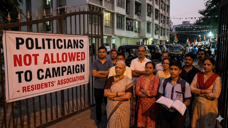 Mumbai News: 'इथे प्रचाराला येऊ नका!', मीरा रोडच्या सोसायटीचा राजकीय पक्षांना दणका, कारणही तितकच महत्वाचं