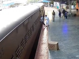 Video: Station Master's Quick Action Saves Passenger From Near-Fatal Accident In Karnataka