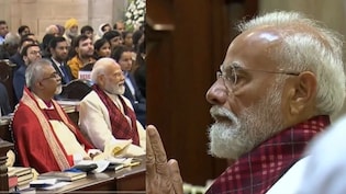 हाथ जोड़े, क्रिसमस पर दिल्ली के चर्च में स्पेशल प्रार्थना सभा में हुए शामिल पीएम मोदी